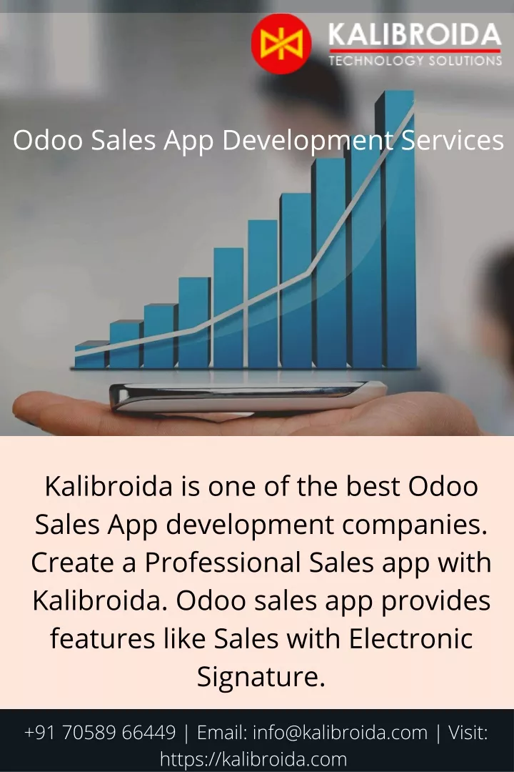 odoo sales app development services