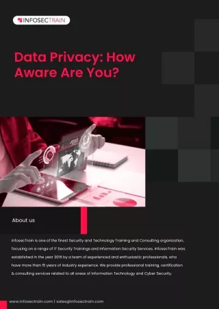 data privacy how aware are you