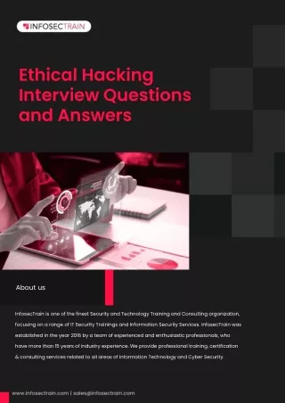 ethical hacking interview questions and answers