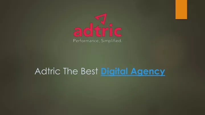 adtric the best digital agency