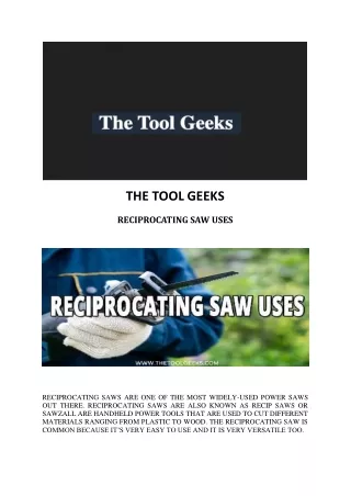 the tool geeks