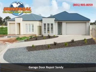 Garage Door Repair in Sandy UT