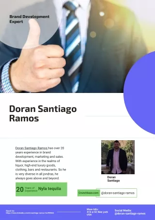 Doran Santiago Ramos | With Experience in the Realms of Liquor | USA