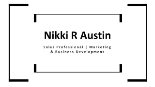 Nikki R Austin - Highly Dedicated Professional From Idaho