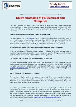 study for fe comments@studyforfe com