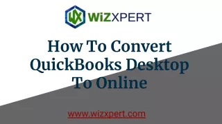 how to convert quickbooks desktop to online