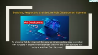 scalable responsive and secure web development