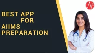 Best App for AIIMS Preparation