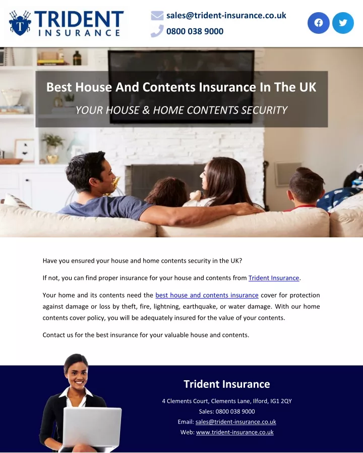 sales@trident insurance co uk