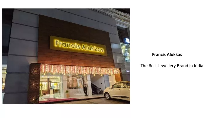 francis alukkas the best jewellery brand in india