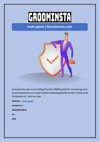 smm panel groominsta com