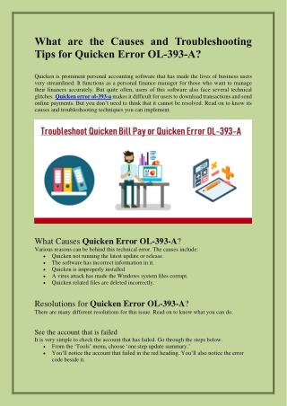 what are the causes and troubleshooting tips