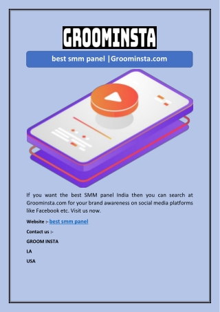 best smm panel groominsta com