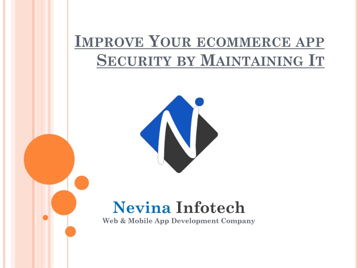 improve your ecommerce app security by maintaining it