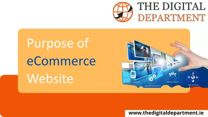 purpose of ecommerce website