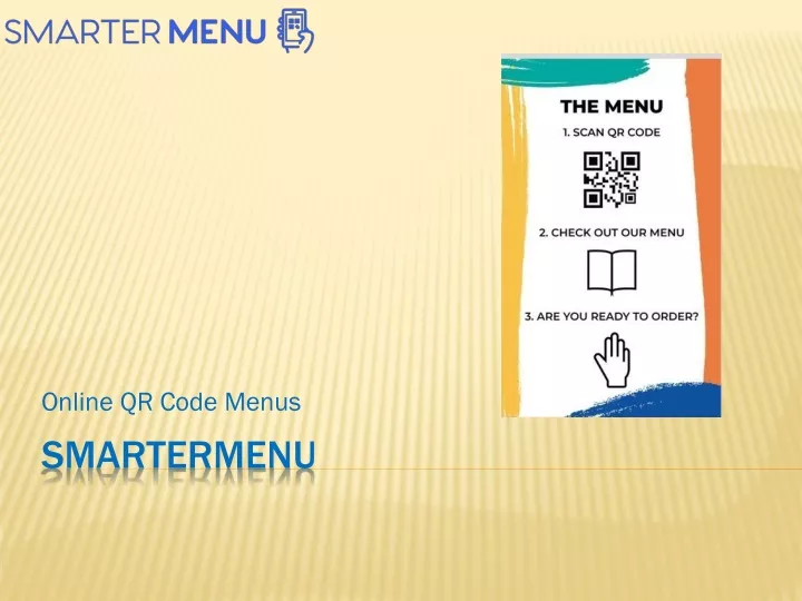 online qr code menus