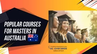 Top 5 Popular Courses for Masters