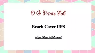 Beach Cover UPS
