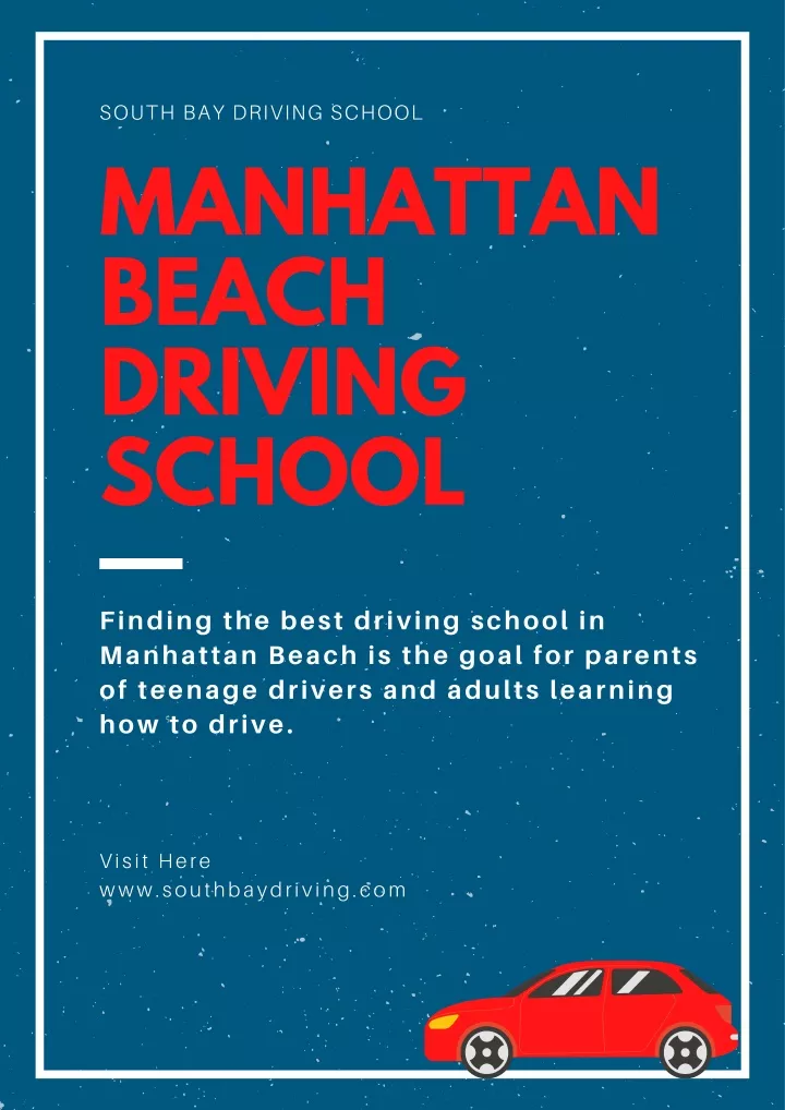 south bay driving school manhattan beach driving