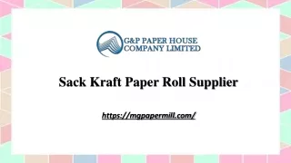 sack kraft paper roll supplier