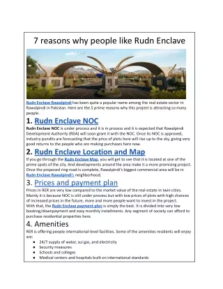 7 reasons why people like Rudn Enclave.docx