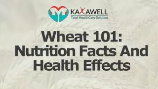 Wheat 101: Nutrition Facts And Health benefits