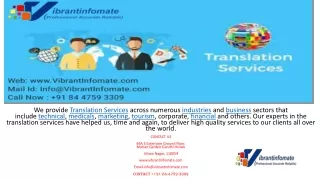 Translation Agency Delhi  | Translation Company In Delhi Ncr