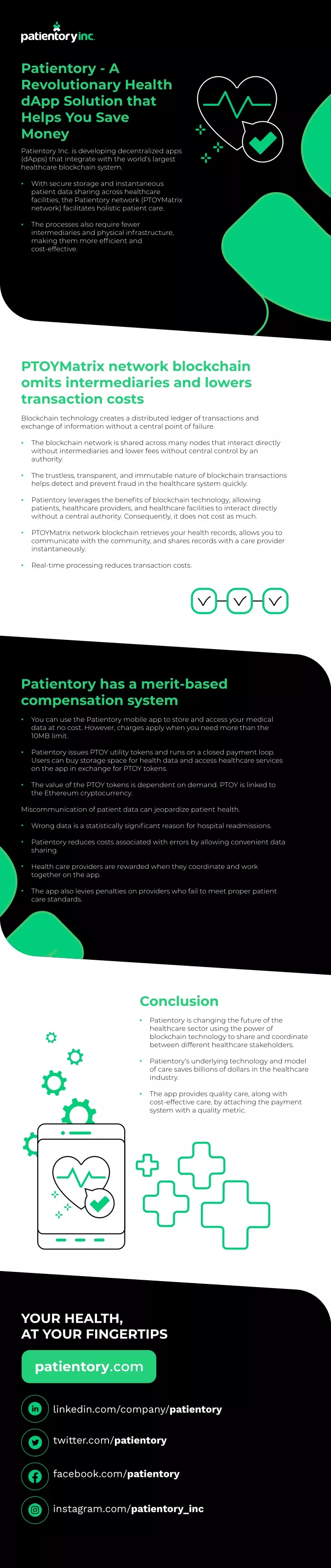 patientory a revolutionary health dapp solution