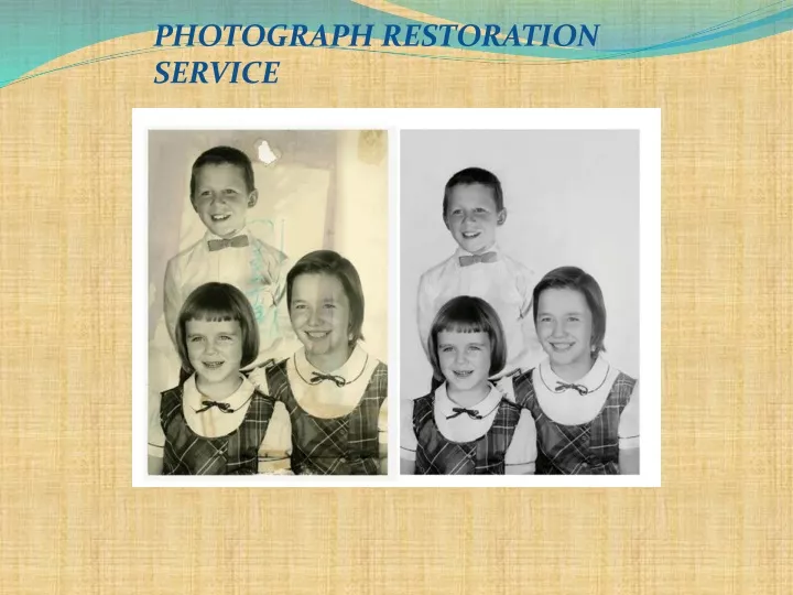 photograph restoration service