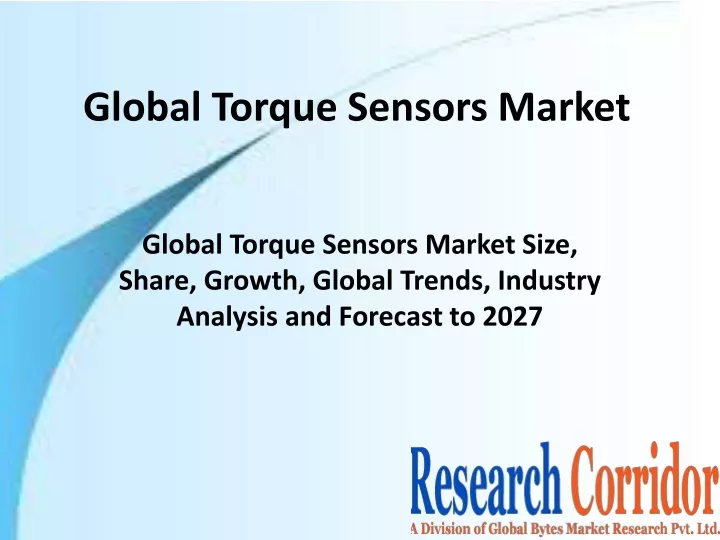 global torque sensors market