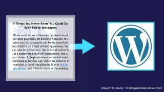 4 Things You Never Knew You Could Do With Psd to Wordpress