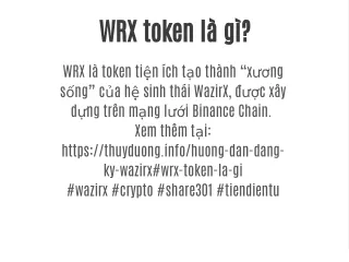 WRX token là gì?