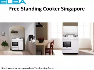Free Standing Cooker Singapore