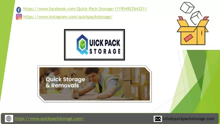 https www facebook com quick pack storage