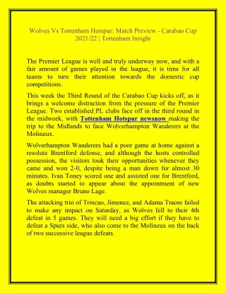 Wolves Vs Tottenham Hotspur (1)