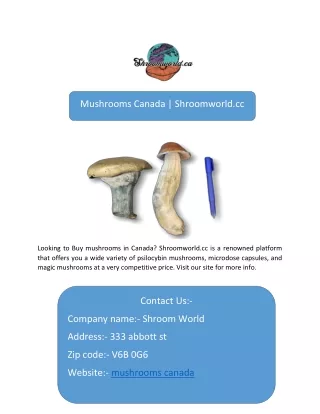 Mushrooms Canada  Shroomworld.cc-converted