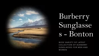 Burberry Sunglasses - Bonton