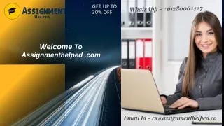 welcome to assignmenthelped com