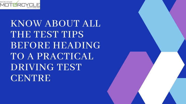 kn ow about all the test tips before heading