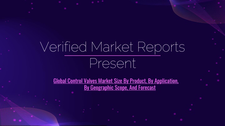 verified market reports present