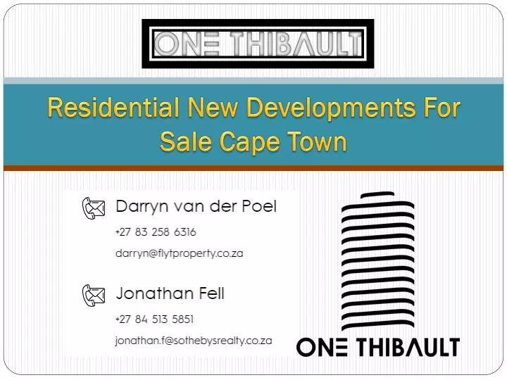 residential new developments for sale cape town