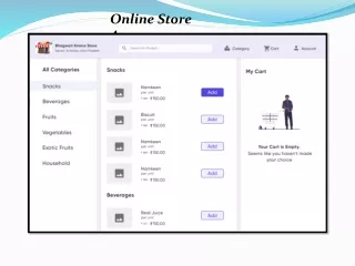 Online Store App