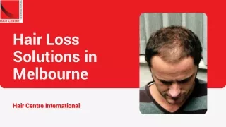 Hair Loss Solutions in Melbourne- HC International
