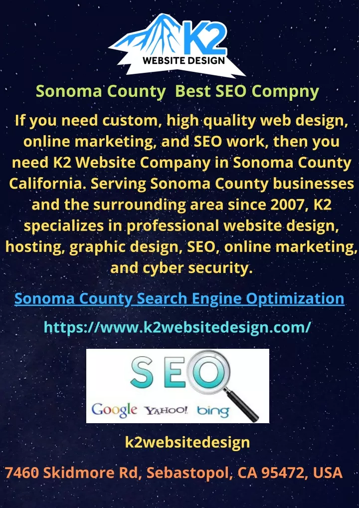 sonoma county best seo compny