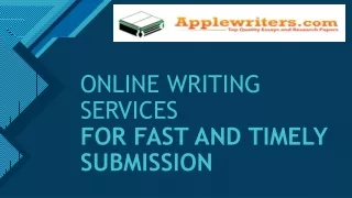Professional Essays Writers In USA | Apple Writers