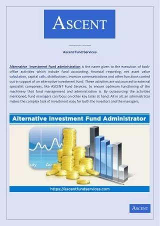 What Is An Alternative Investment Fund Administrator