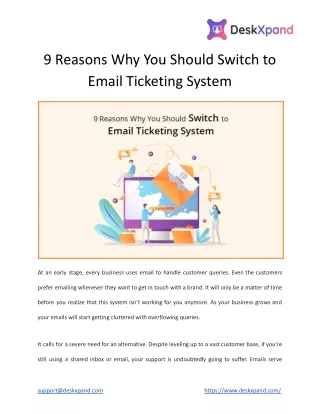 9 reasons why you should switch to email