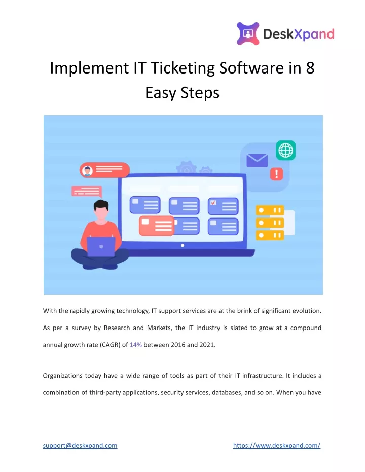 implement it ticketing software in 8 easy steps