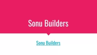sonubuilders.in