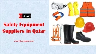 Safety Equipment Suppliers in Qatar